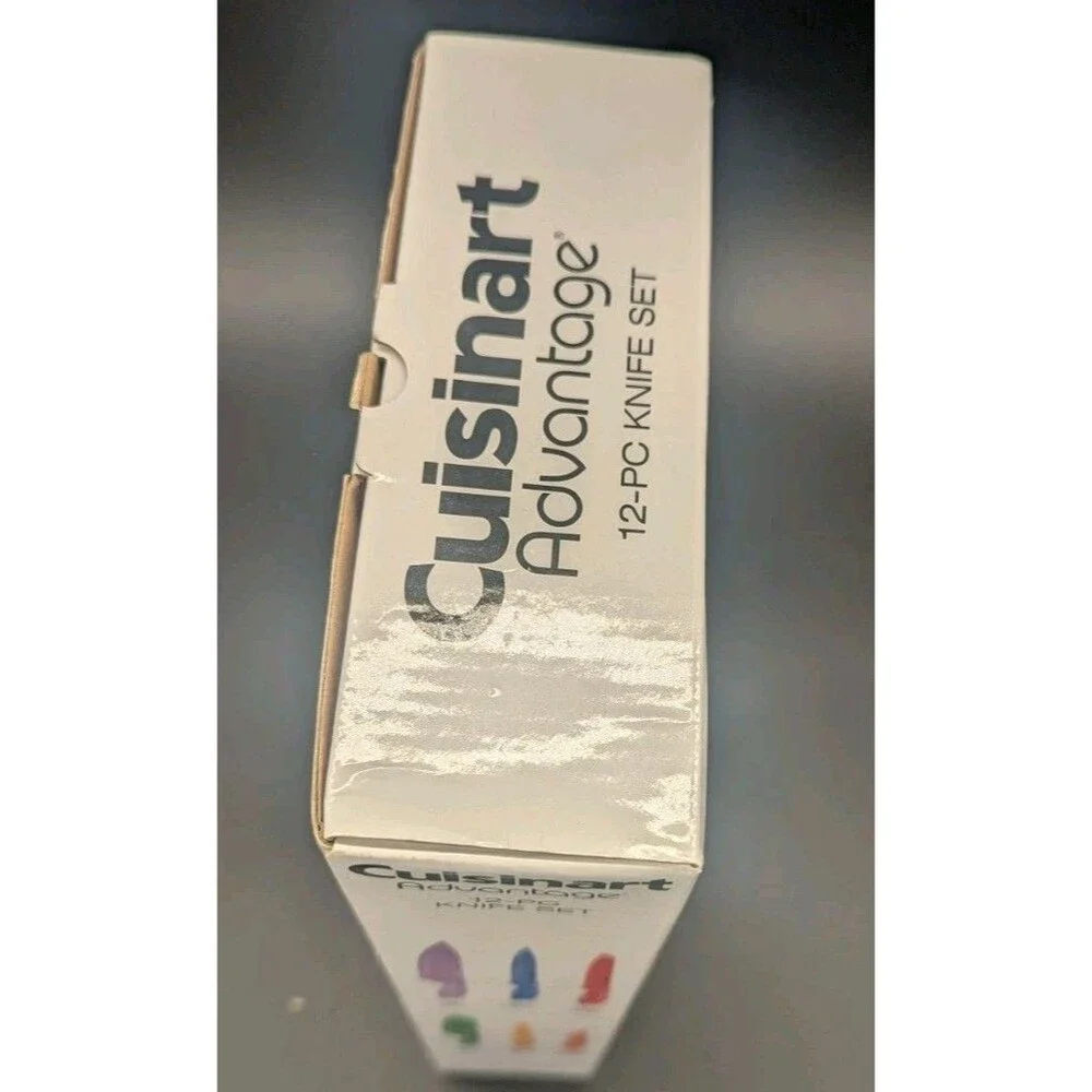 New In Box Cuisinart Advantage 12-Piece Knife Set C55-12PCKSKR